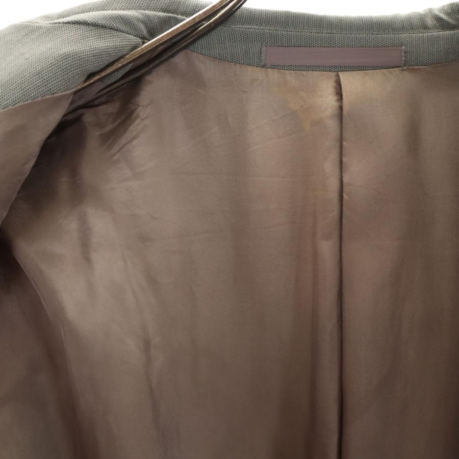 ARMANI COLLEZIONI アルマーニコレッツォーニ イタリア製 スーツ 上下セットアップ グレー メンズ 古着 中古_6