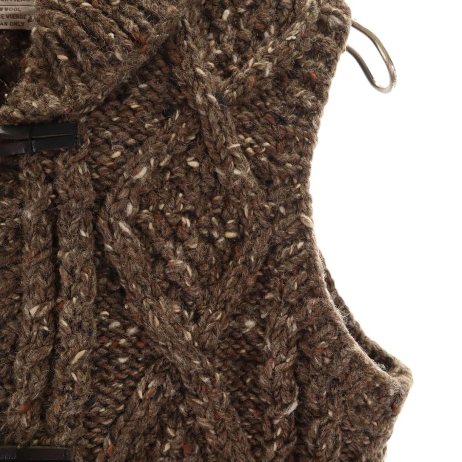 INVERALLAN（インバーアラン） 美品 英国製 ニットベスト ブラウン系