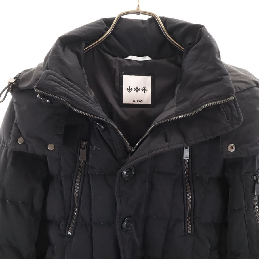TATRAS（タトラス） ダウンジャケット S ブラック メンズ 古着 中古