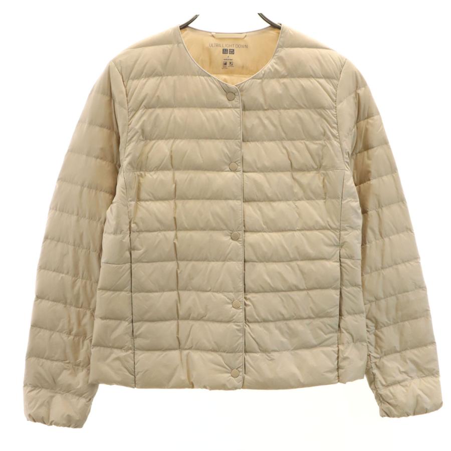 ユニクロ（UNIQLO） ウルトラライトダウンジャケット S ベージュ系