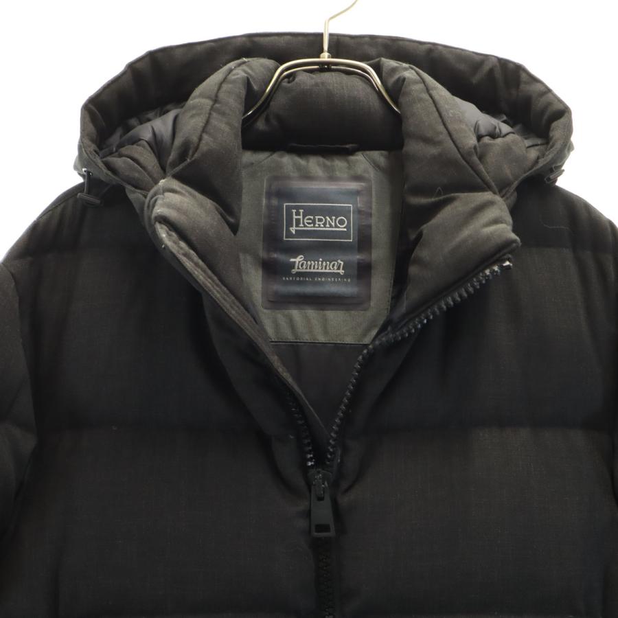 HERNO（ヘルノ） ダウンジャケット 50 グレー メンズ 古着 中古