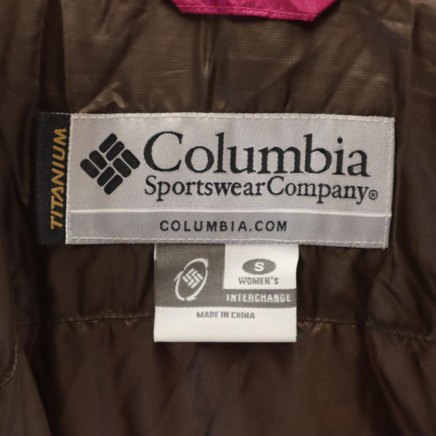 Columbia（コロンビア） ダウンジャケット S ピンク アウトドア 