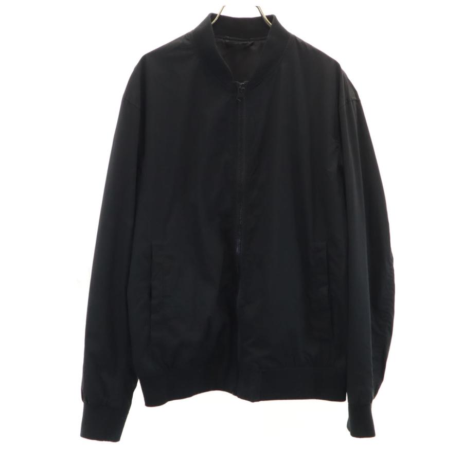 ZARA（ザラ） ブルゾン M ブラック ボンバージャケット メンズ 古着 