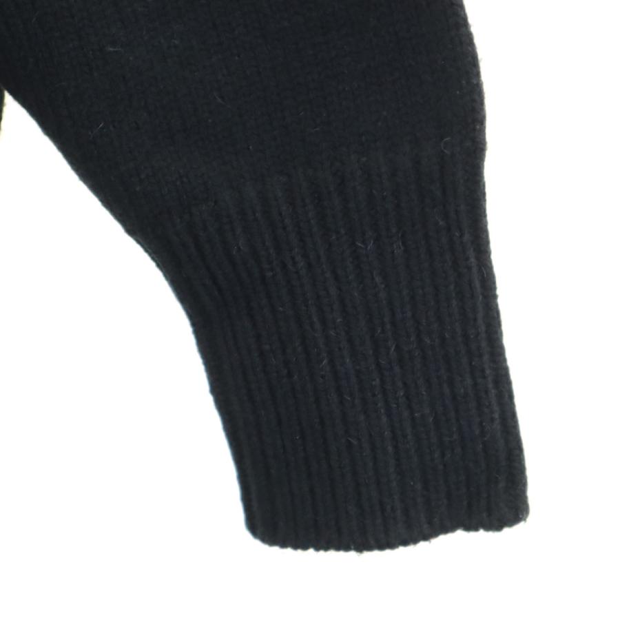 RUMCHE ラムシェ カーディガン F 黒 【古着】【中古】 ZARA（ザラ） 未使用 長袖 ニットカーディガン L ネイビー レディース