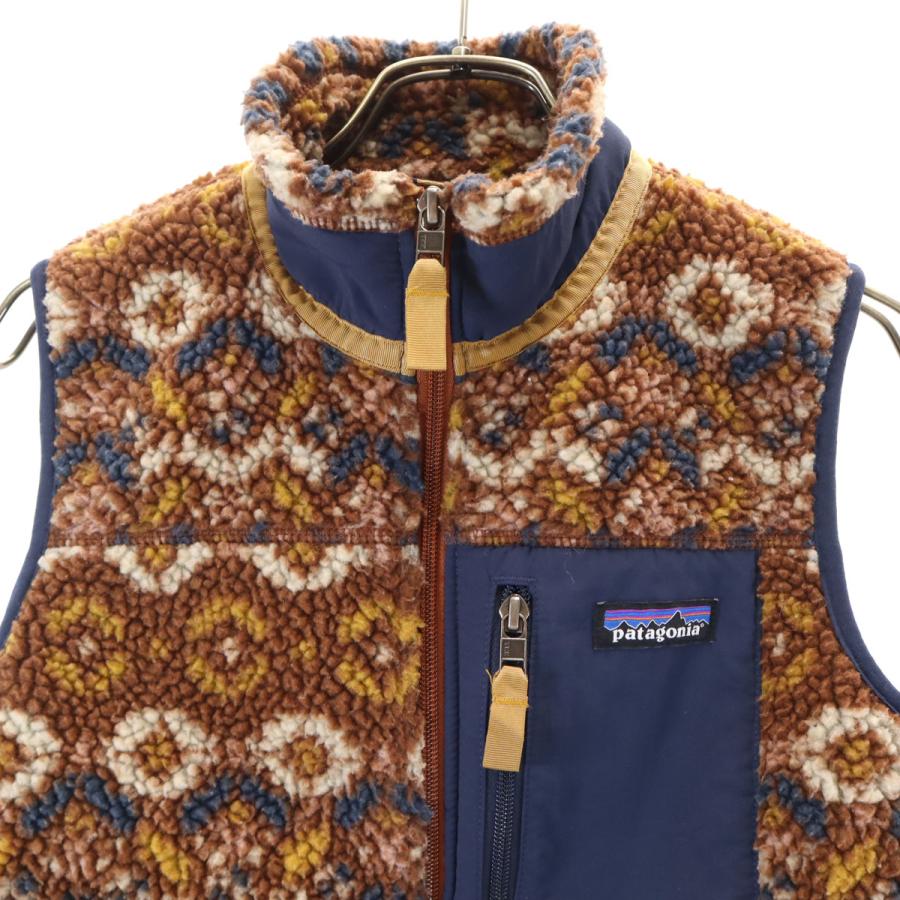 patagonia（パタゴニア） フリース ベスト XS ブラウン系 アウトドア