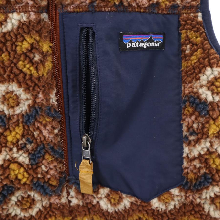 patagonia（パタゴニア） フリース ベスト XS ブラウン系 アウトドア