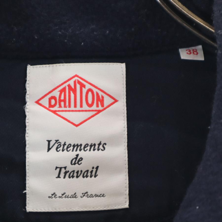 Danton（ダントン） ウールモッサ ジャケット 38 ネイビー メンズ 古着