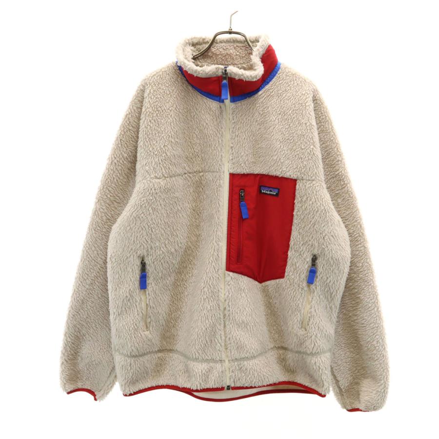 patagonia（パタゴニア） フリースジャケット XL アイボリー系 23056