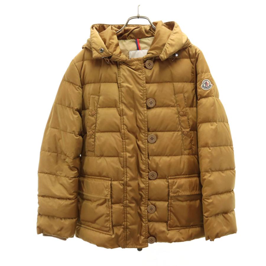 【ことり】モンクレール ダウンジャケット キャメル レディース MONCLER（モンクレール） ダウンジャケット キャメル レディース 古着