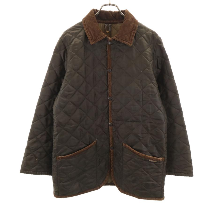 ラベンハム　キルティングジャケット　ダッフル　38 ブラウン LAVENHAM（ラベンハム） イングランド製 キルティングジャケット 38