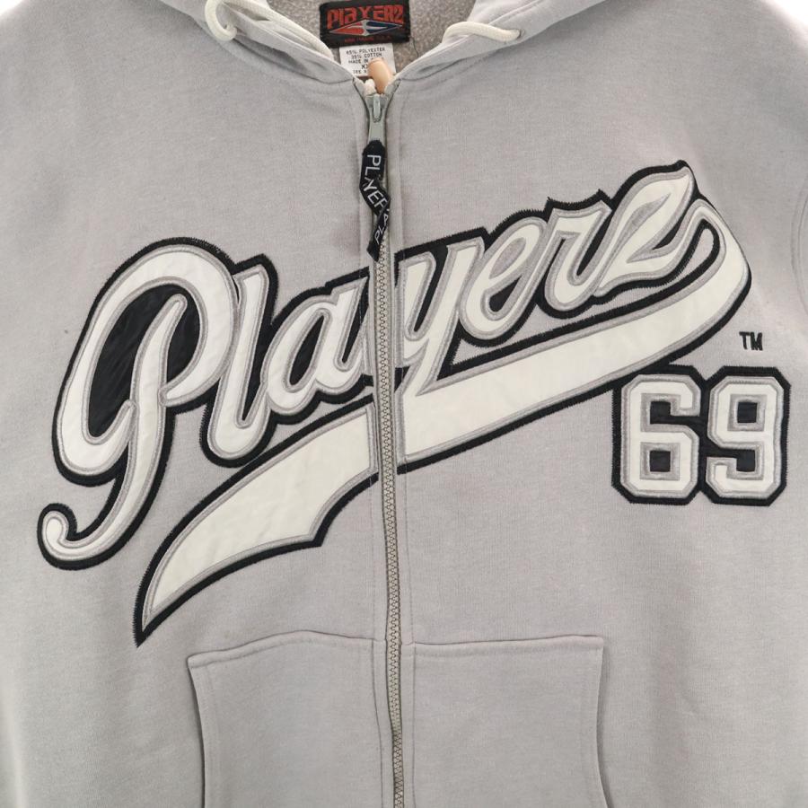 PLAYERZ 69 プレイヤーズシックスティナイン 長袖 ジップパーカー XXL