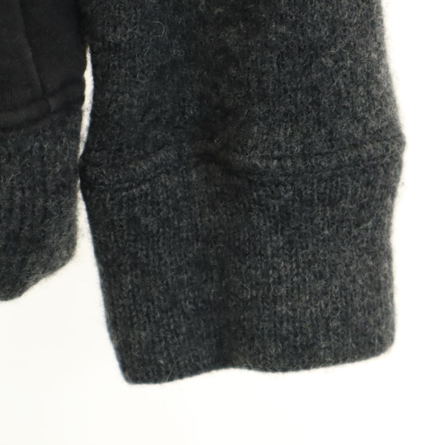 GAIJIN MADE（ガイジンメイド） ニット切替 ジャケット S グレー 裏 