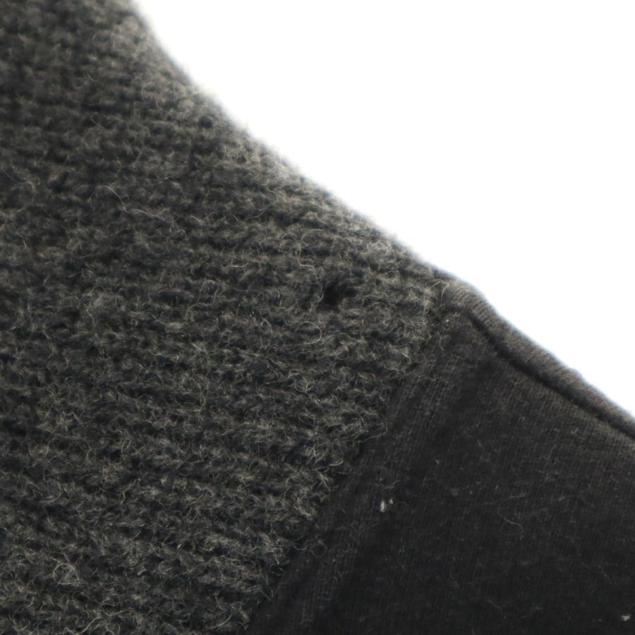 GAIJIN MADE（ガイジンメイド） ニット切替 ジャケット S グレー 裏 