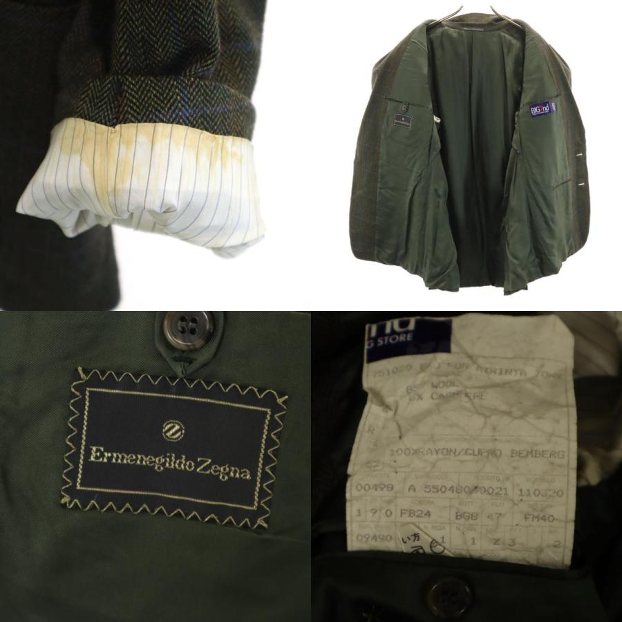 Ermenegildo Zegna エルメネジルドゼニア ヘリンボーン柄 テーラード