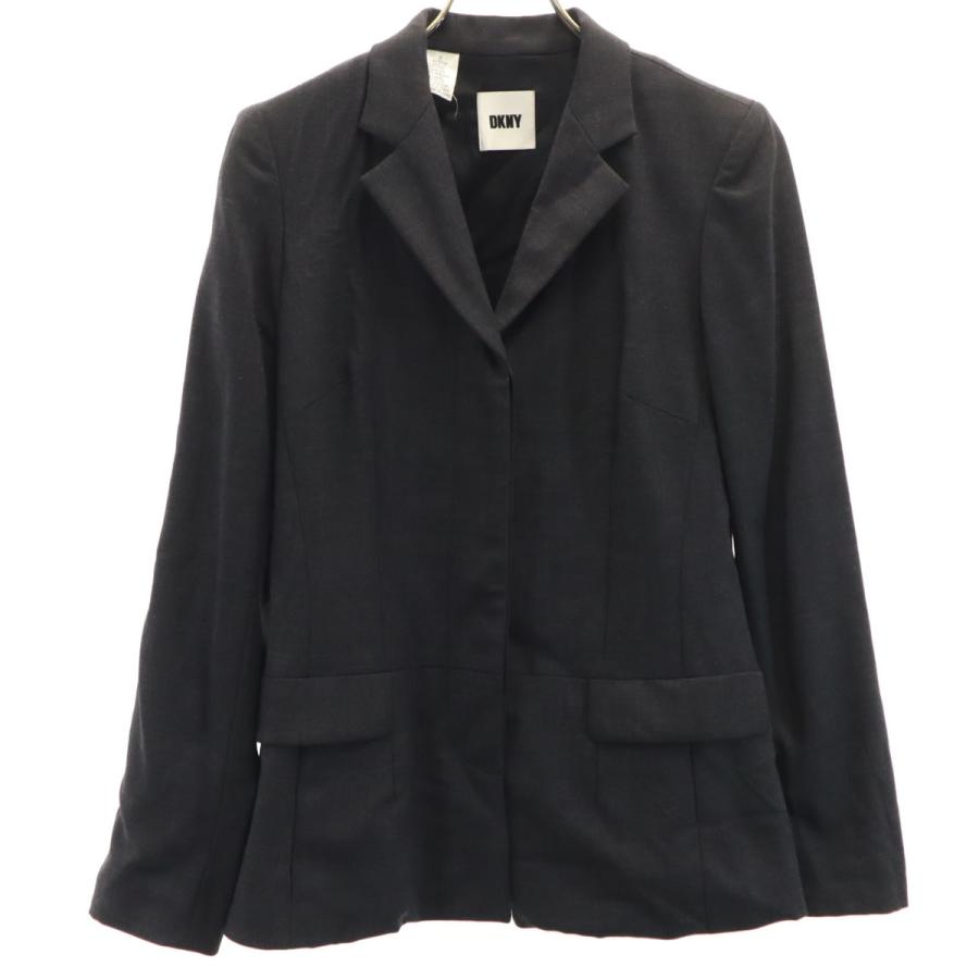 DKNY テーラードジャケット ブラック DKNY テーラードジャケット ブラックフォーマル - メルカリ