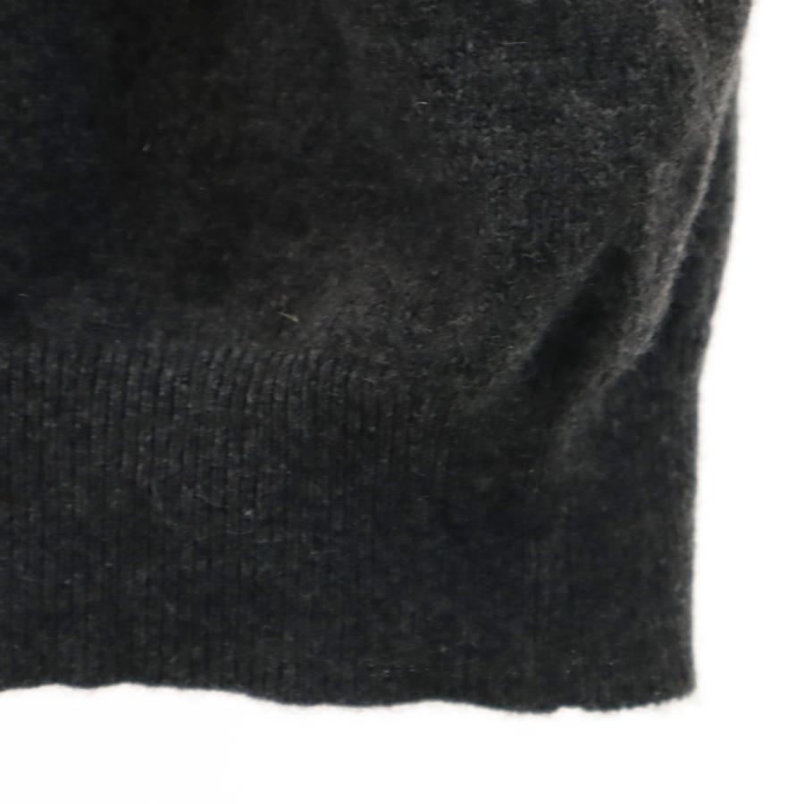 ユニクロ（UNIQLO） カシミヤ100％ 長袖 セーター XL チャコールグレー