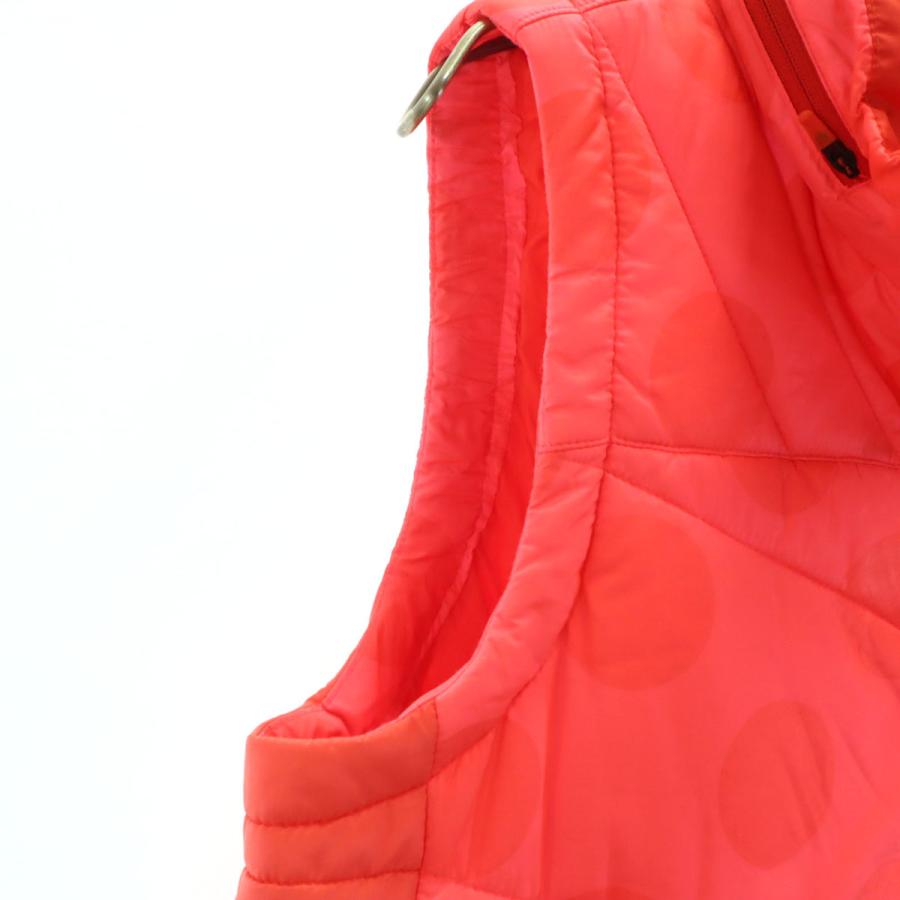 NIKE（ナイキ） ドット柄 中綿ベスト XS ピンク系 メンズ 古着 中古