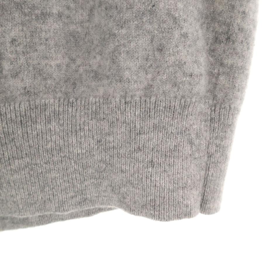 ユニクロ（UNIQLO） カシミヤ100％ 長袖 セーター M グレー ニット 