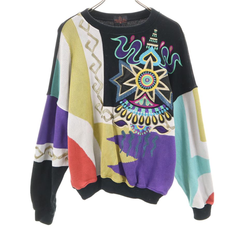 サンタフェ santa fe 90s 日本製 オールド 長袖 トレーナー 3