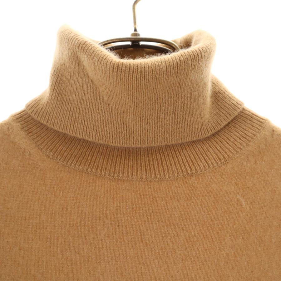 ユニクロ（UNIQLO） カシミヤ100％ 長袖 タートルネック セーター M
