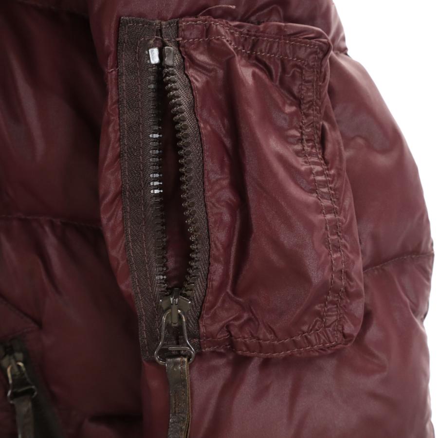 新品未使用　DUVETICA ジャケット サイズ50 DUVETICA（デュベティカ） ダウンジャケット 50 ボルドー メンズ 古着