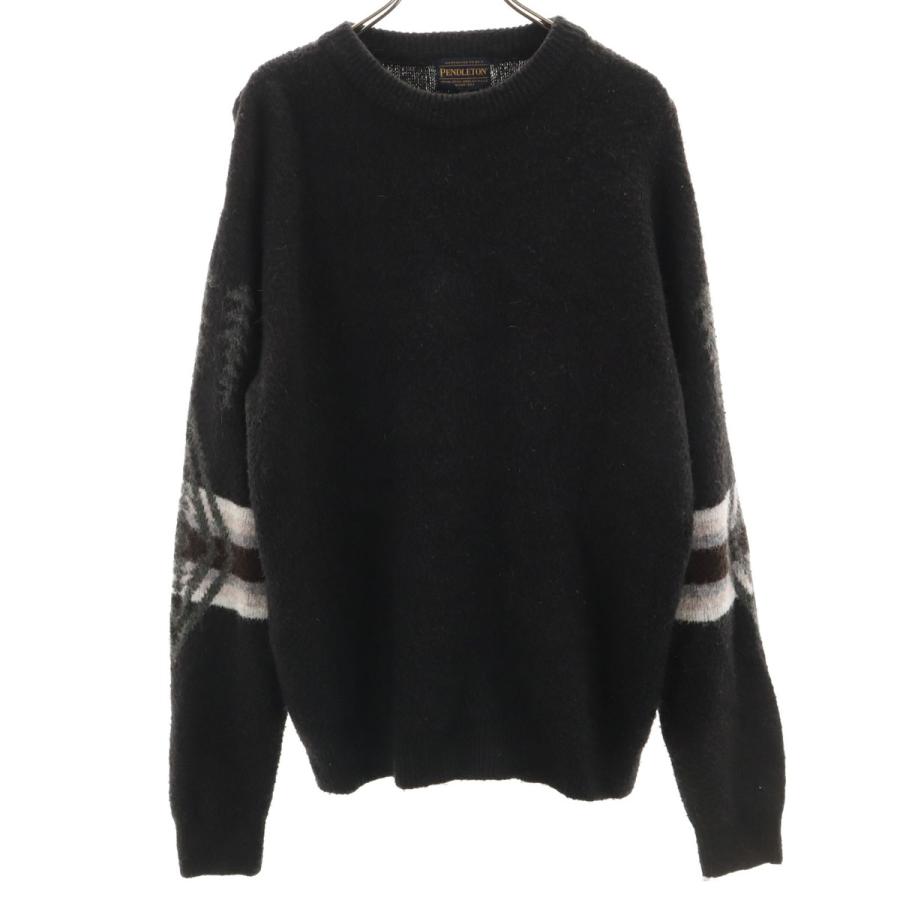 PENDLETON（ペンドルトン） 長袖 セーター S ブラック ニット メンズ