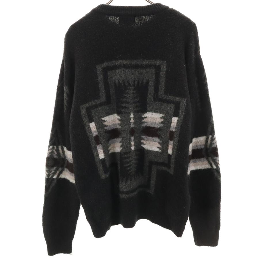 PENDLETON ブラック長袖ニット セーター 【1X】 PENDLETON（ペンドルトン） 長袖 セーター S ブラック ニット メンズ
