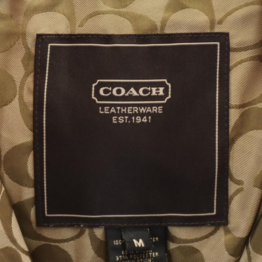 COACH（コーチ） ダウンジャケット M レッド系 レディース 古着 中古