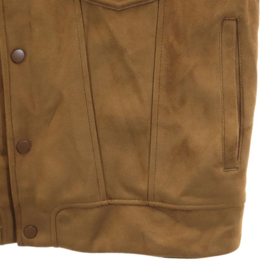 ZARA（ザラ） スエード ジャケット L キャメル メンズ 古着 中古