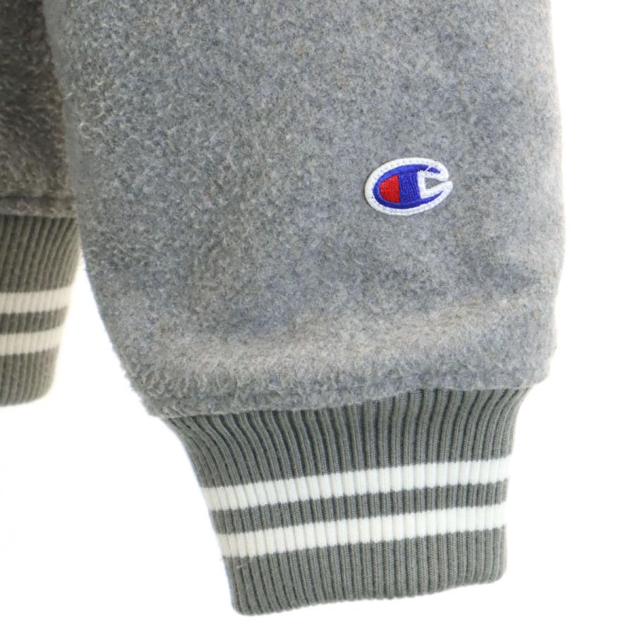 Champion（チャンピオン） スタジャン XL グレー メンズ 古着 中古 