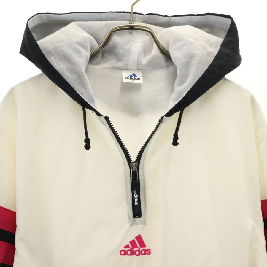 adidas（アディダス） 90s 日本製 オールド ハーフジップ ナイロン 