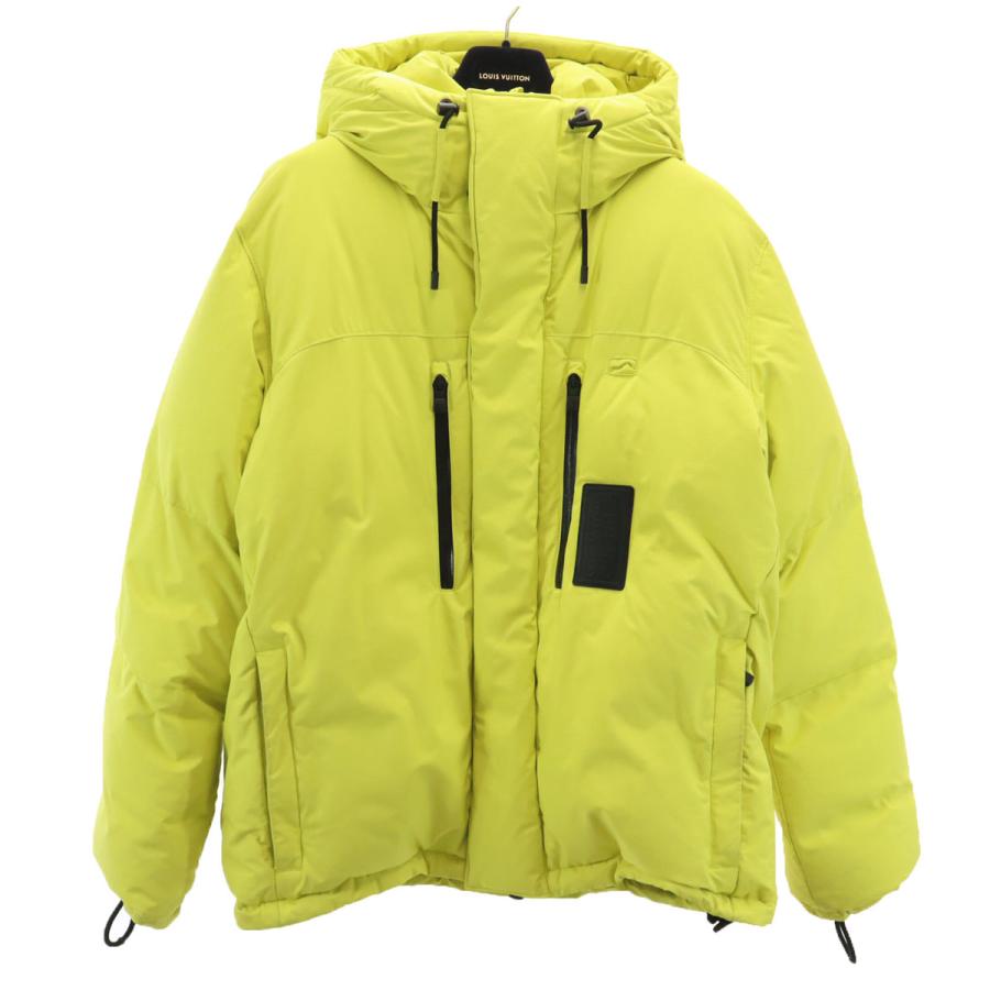 LOUIS VUITTON ルイヴィトン フランス製 ダウンジャケット 44 イエロー ハンガー カバー付き メンズ LOUIS VUITTON（ルイ・ヴィトン） フランス製 ダウンジャケット 44