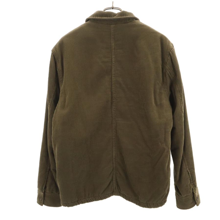 ZARA（ザラ） コーデュロイジャケット S カーキ 裏ボア メンズ 古着 