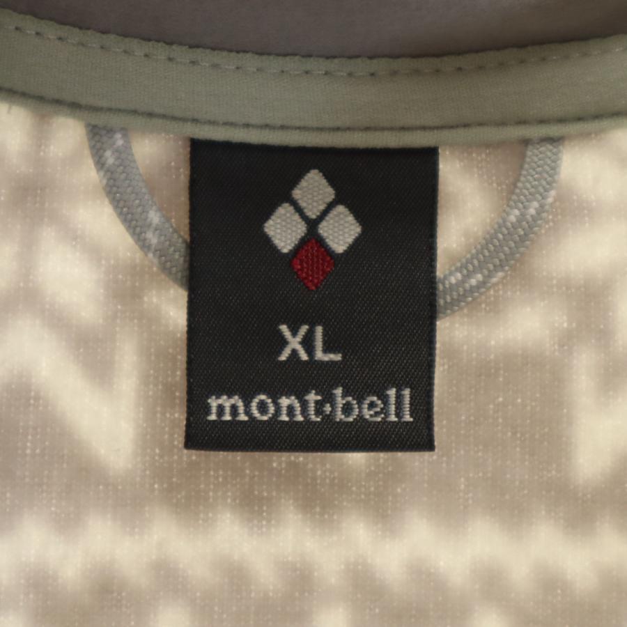 レディース 新品未使用montbellモンベルフリースレディースMノルディック柄