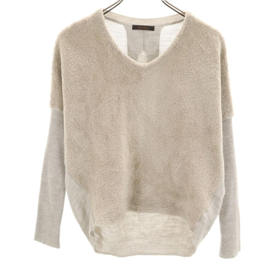 MICA&DEAL マイカアンドディール 日本製 長袖 セーター FREE