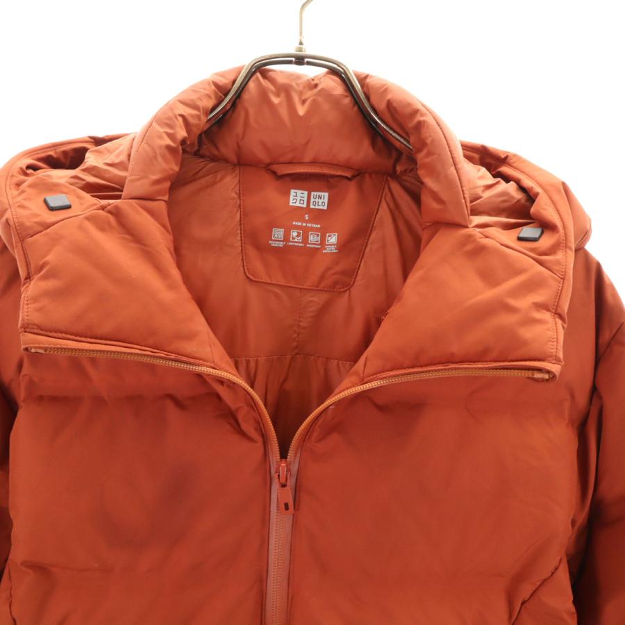 ユニクロ（UNIQLO） シームレス ダウンパーカー S テラコッタ メンズ