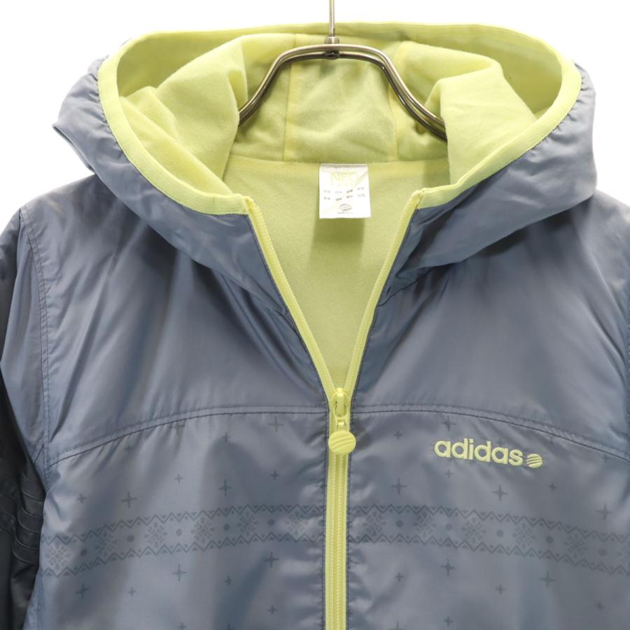 美品 adidas NEO LABEL アディダス ネオレーベル ウインドブレーカー L