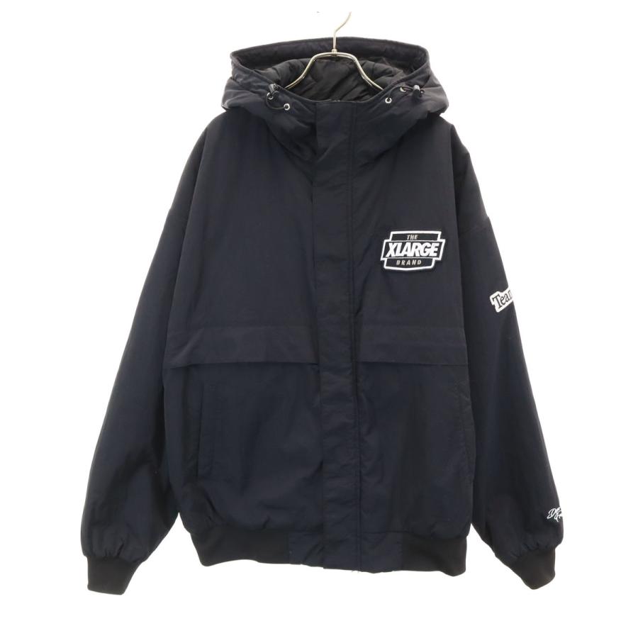 XLARGE（エクストラ ラージ） ナイロンジャケット L ブラック 薄中綿 