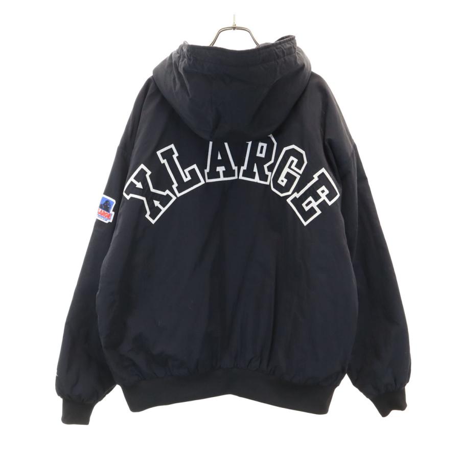 XLARGE（エクストラ ラージ） ナイロンジャケット L ブラック 薄中綿 