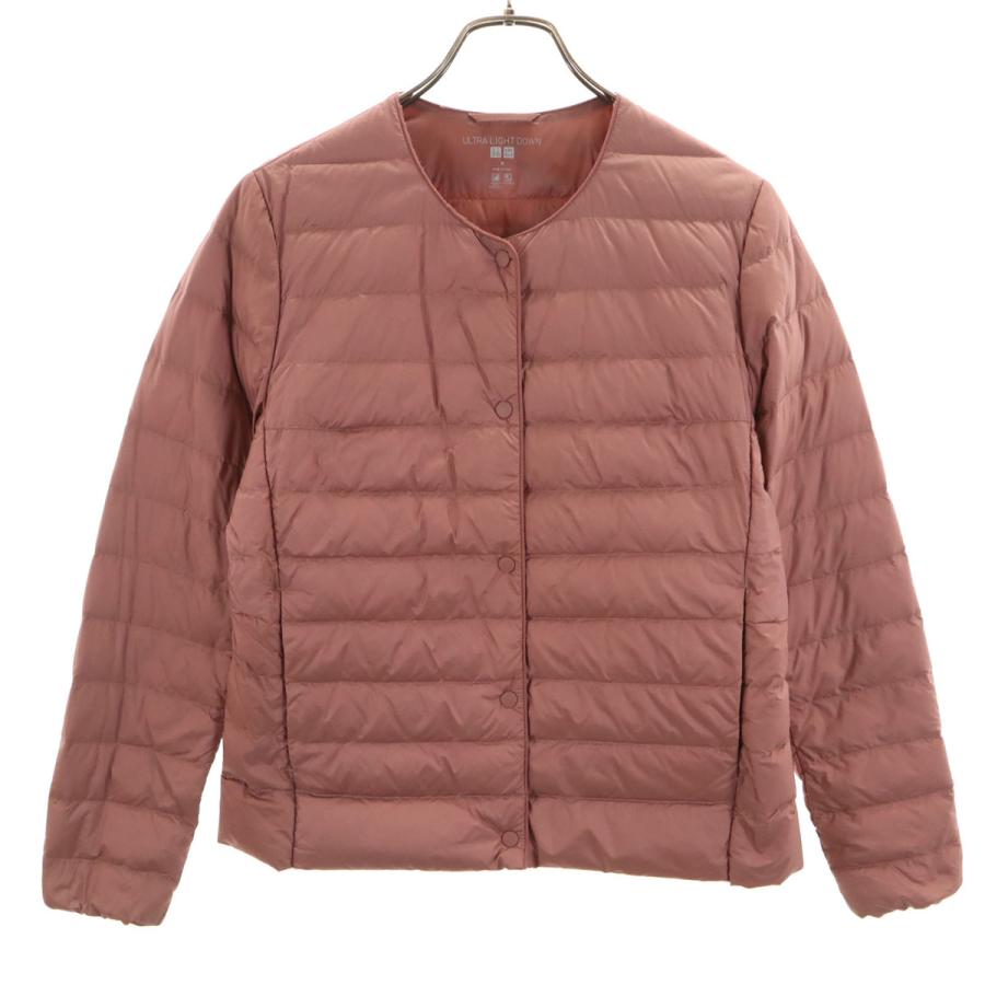 ユニクロ（UNIQLO） ウルトラライトダウンジャケット M ピンク系 収納