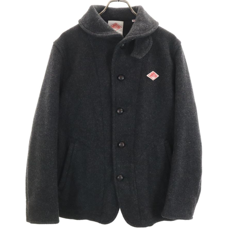 Danton（ダントン） 美品 日本製 丸襟 ウールモッサ ジャケット 42