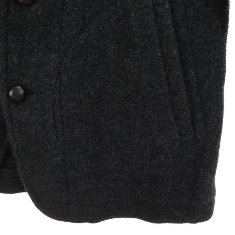美品 DANTON 丸襟ウールモッサジャケットコート 42サイズ Danton（ダントン） 美品 日本製 丸襟 ウールモッサ ジャケット 42