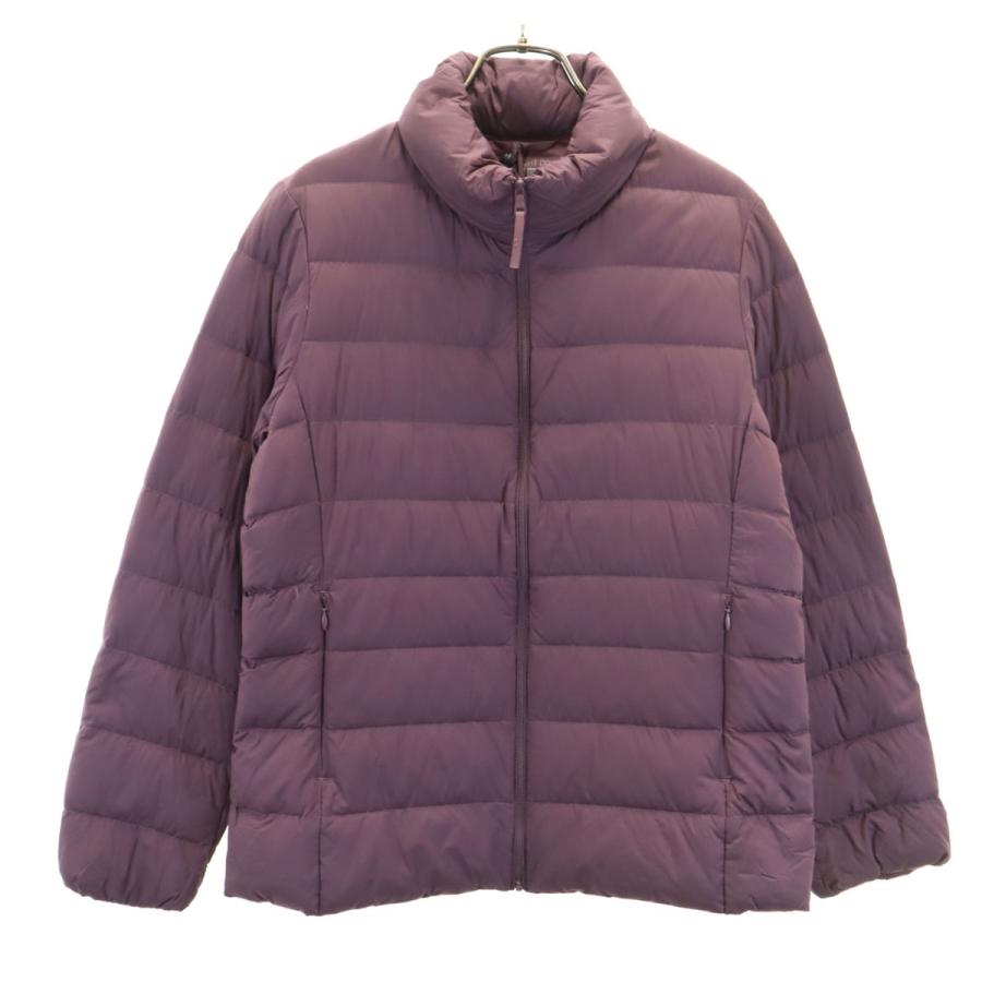 ユニクロ（UNIQLO） ウルトラライトダウンジャケット L パープル系