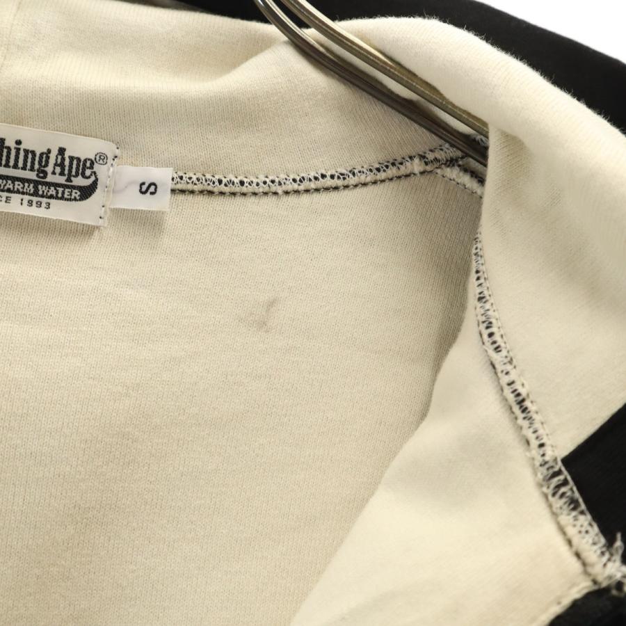 A BATHING APE（アベイシングエイプ） 日本製 長袖 スウェット ジップ