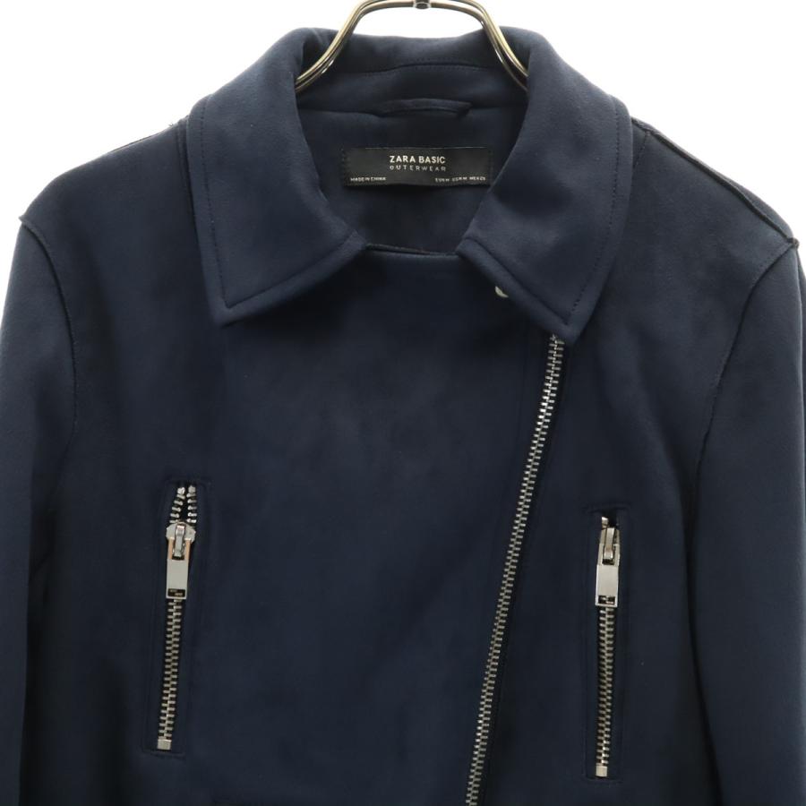 ZARA BASIC（ザラベーシック） フェイクスエード ダブルライダース