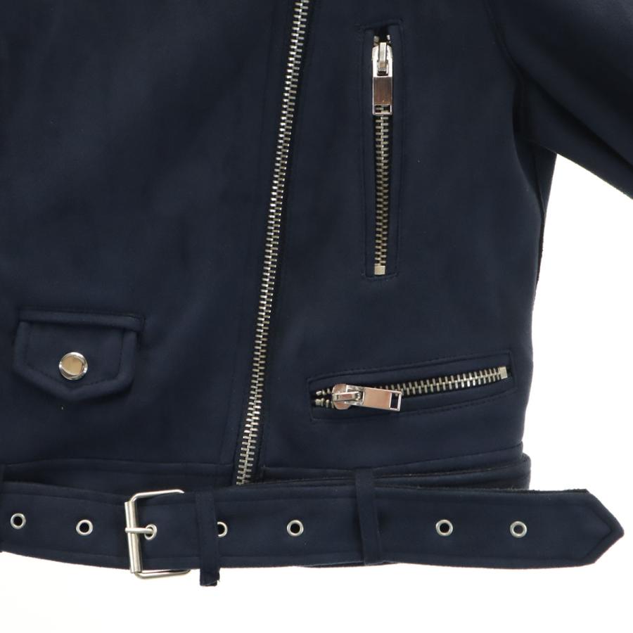 ZARA BASIC（ザラベーシック） フェイクスエード ダブルライダース