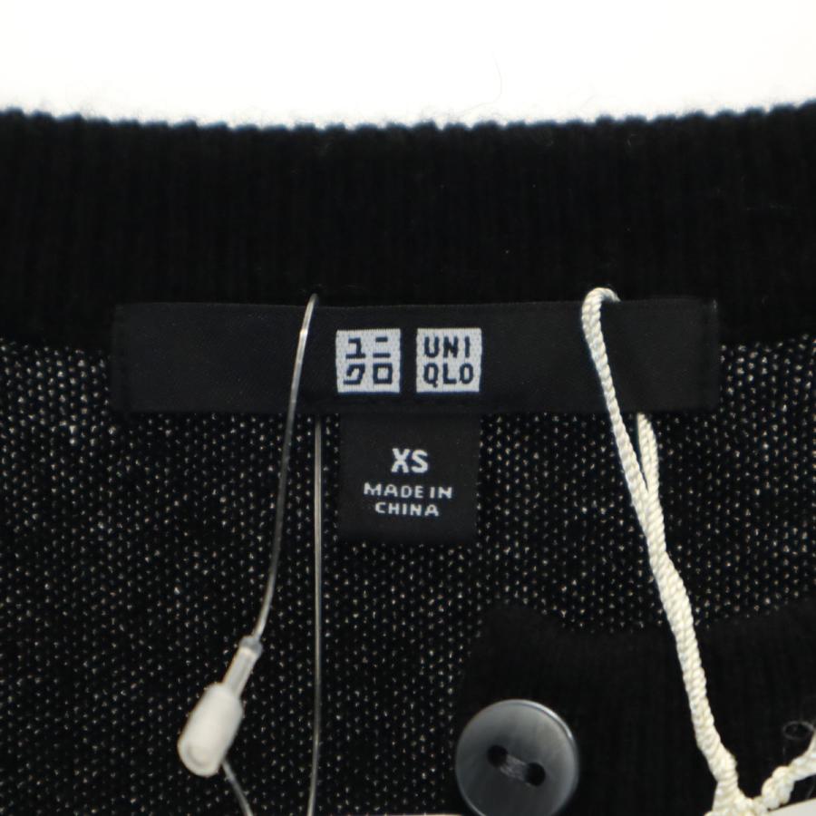ユニクロカシミヤ100%カーディガン　タグ付き未使用　Lサイズ ユニクロ（UNIQLO） 未使用 カシミヤ100％ 長袖 カーディガン XS