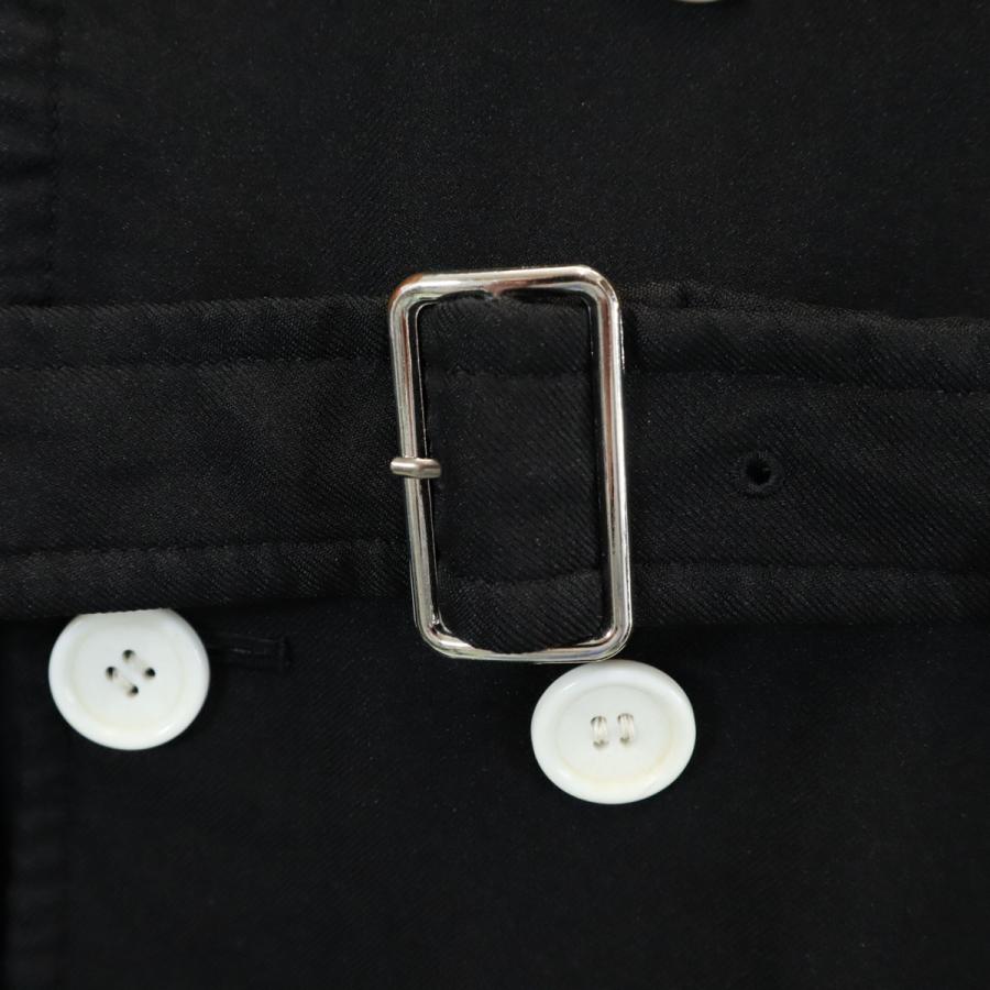 BLACK COMME des GARCONS ブラックコムデギャルソン 2014年 日本製 ピーコート L ブラック系 メンズ BLACK COMME des GARCONS ブラックコムデギャルソン 2014年 日本製