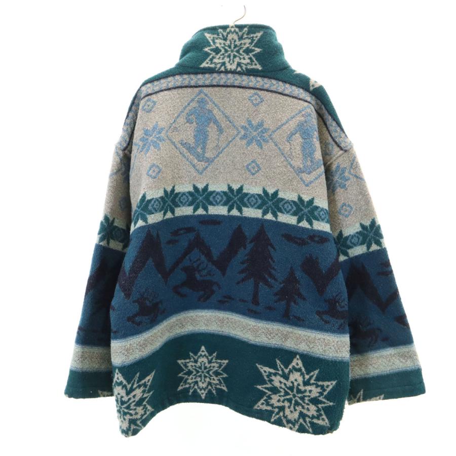 L.L.Bean（エルエルビーン） 80s 90s オールド ノルディック柄 ハーフ