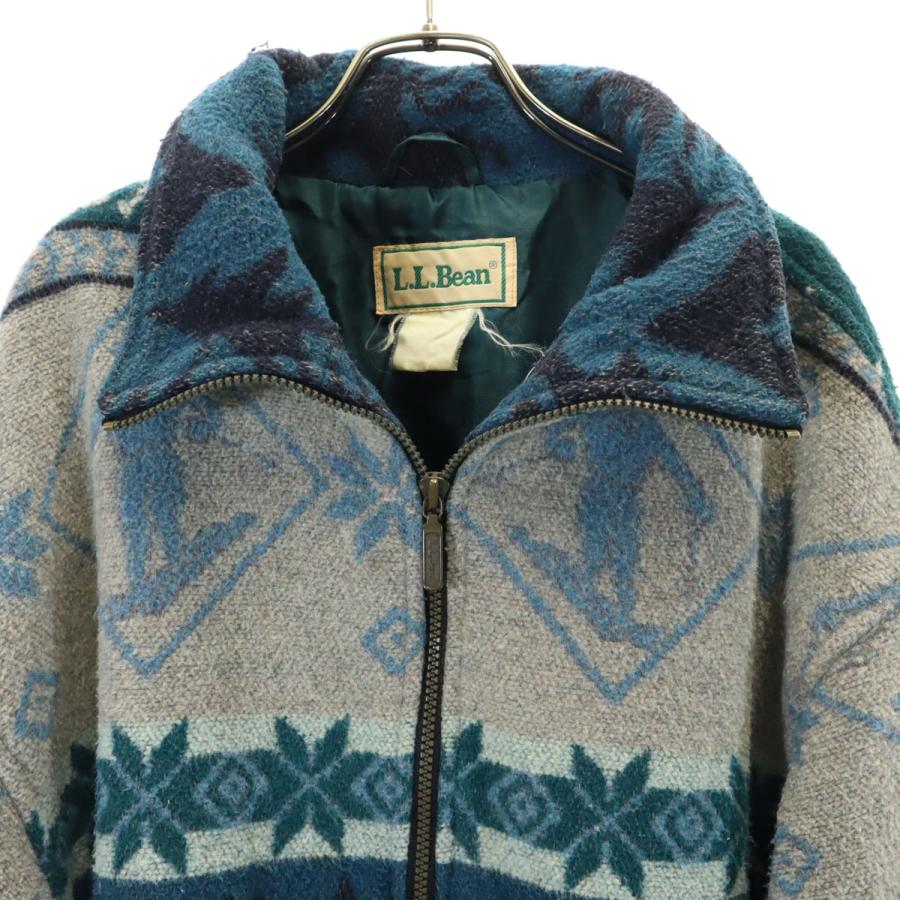 L.L.Bean（エルエルビーン） 80s 90s オールド ノルディック柄 ハーフ